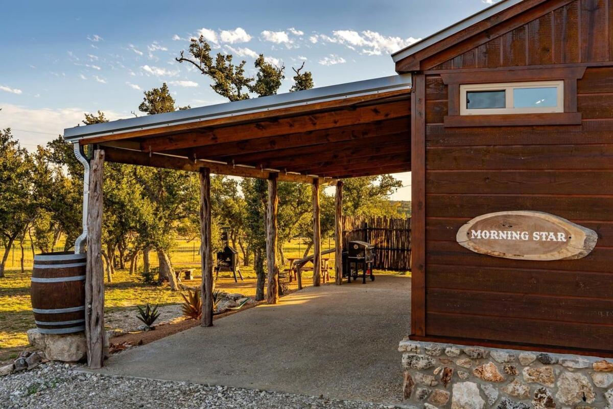 Rockin' R - Morning Star Cabin Fredericksburg Exterior photo